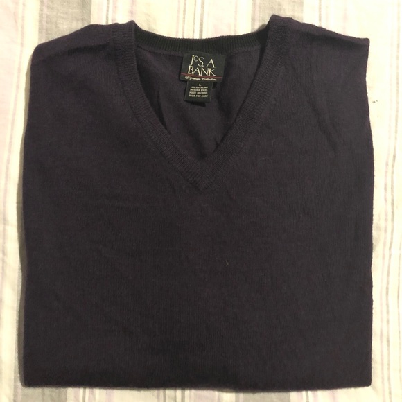 Jos A Bank Purple Sweater L - Picture 3 of 3